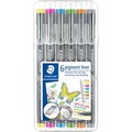 Staedtler Pen, Pigment, Liner, .5Mm, 6/St STD30805S2SB6